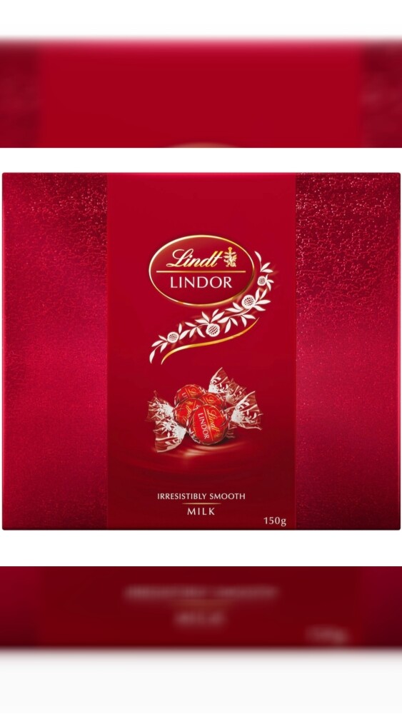 Lindt Chocolate Milk Chocolate Box